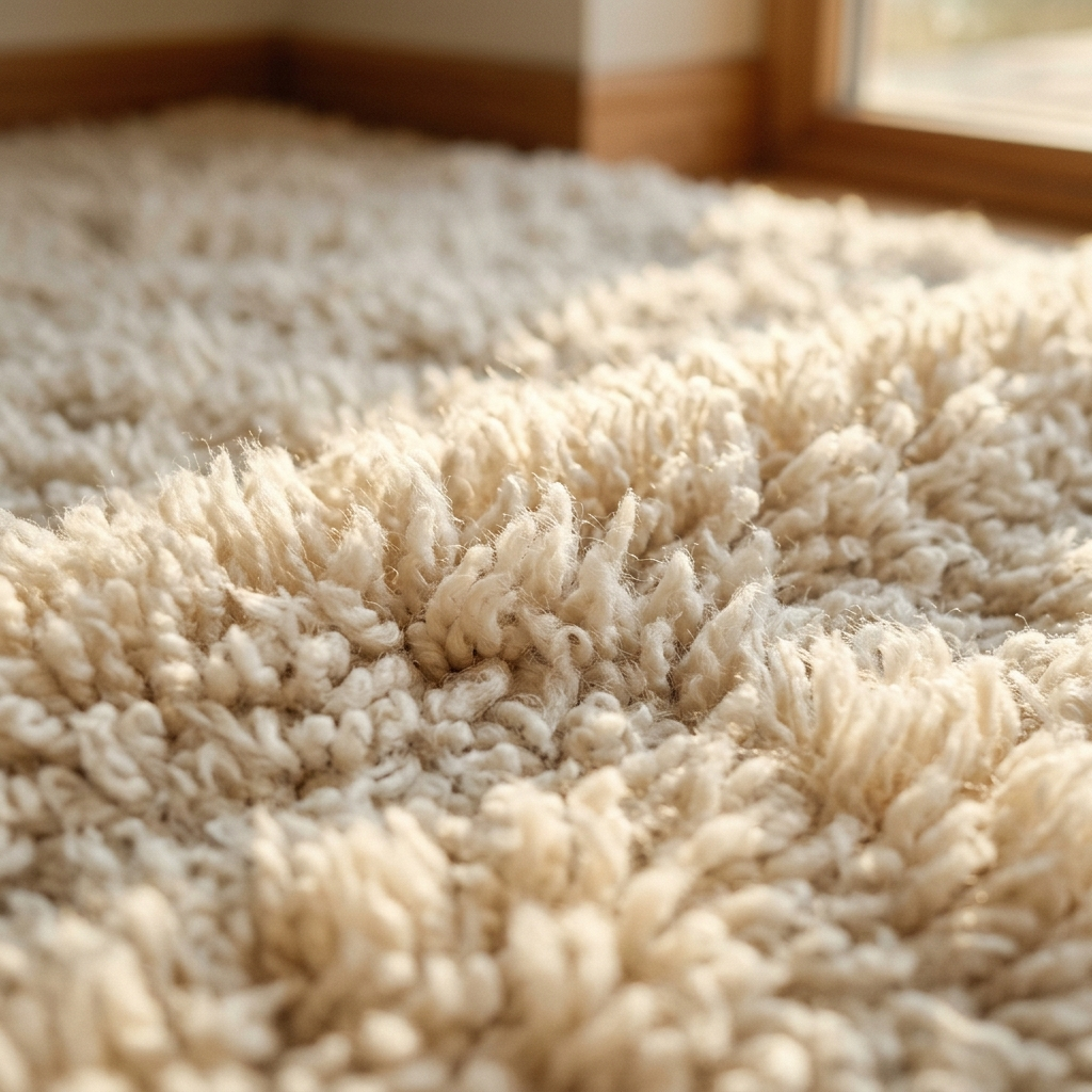 Uydukent'e teslim edilmeye hazır temiz halı
